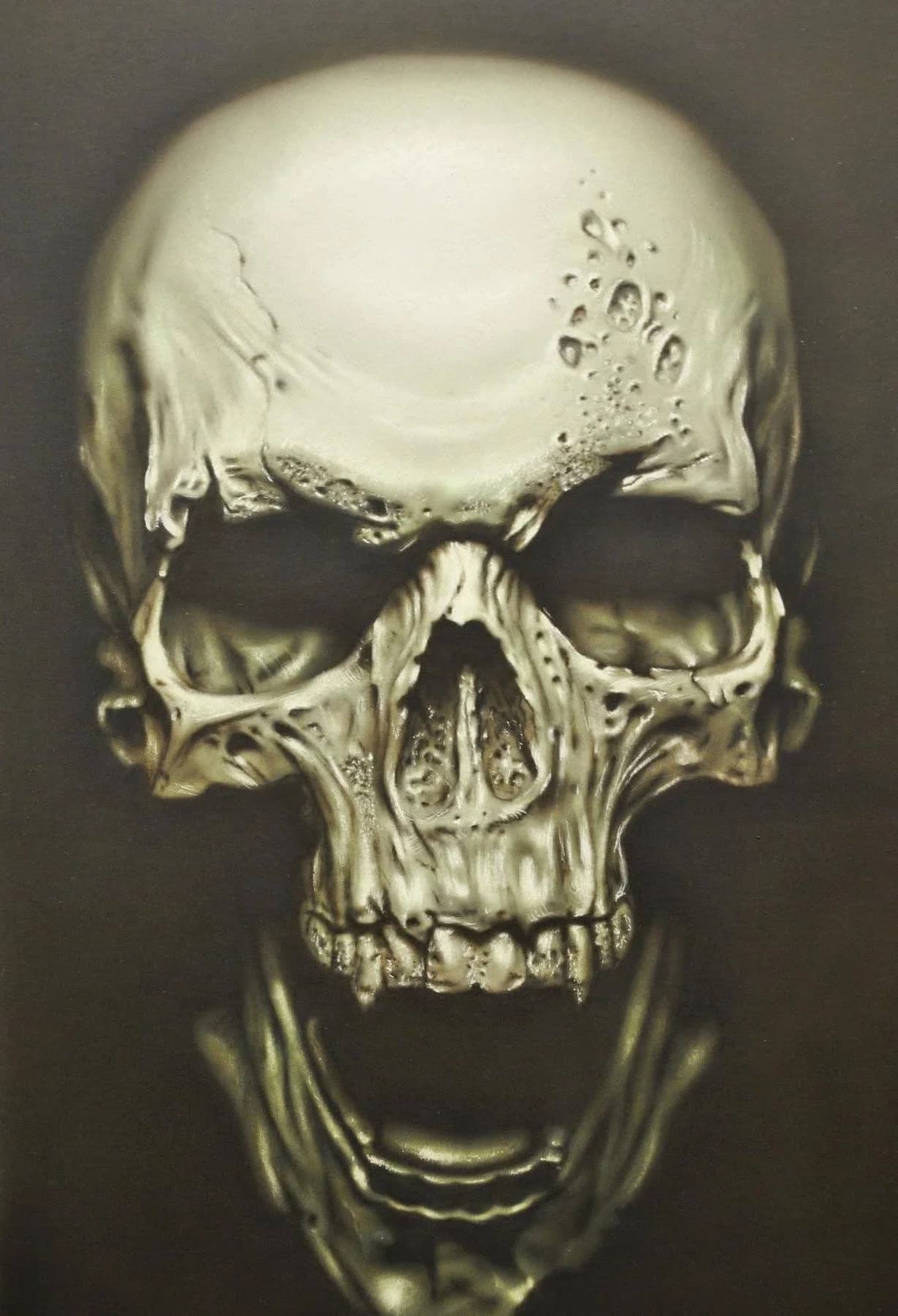 Skull — Fotorealizm, praca ktróra została doceniona w dwóch branżowych czasopismach