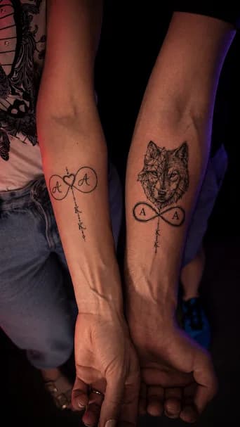 Infinity — Couple's tattoo
